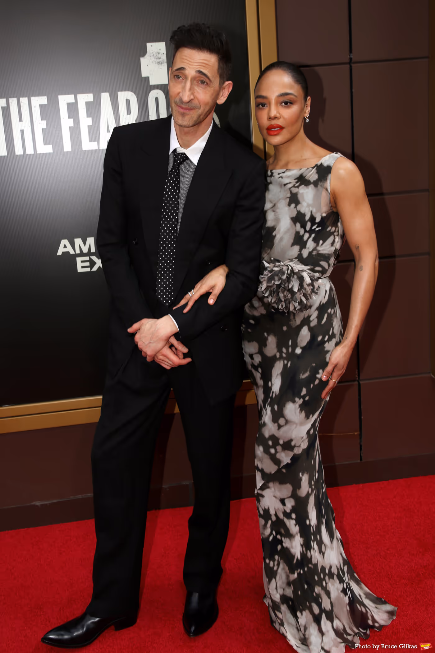 Photos: Adrien Brody, Tessa Thompson, and More the Red Carpet at Opening Night of THE FEAR OF 13  Image