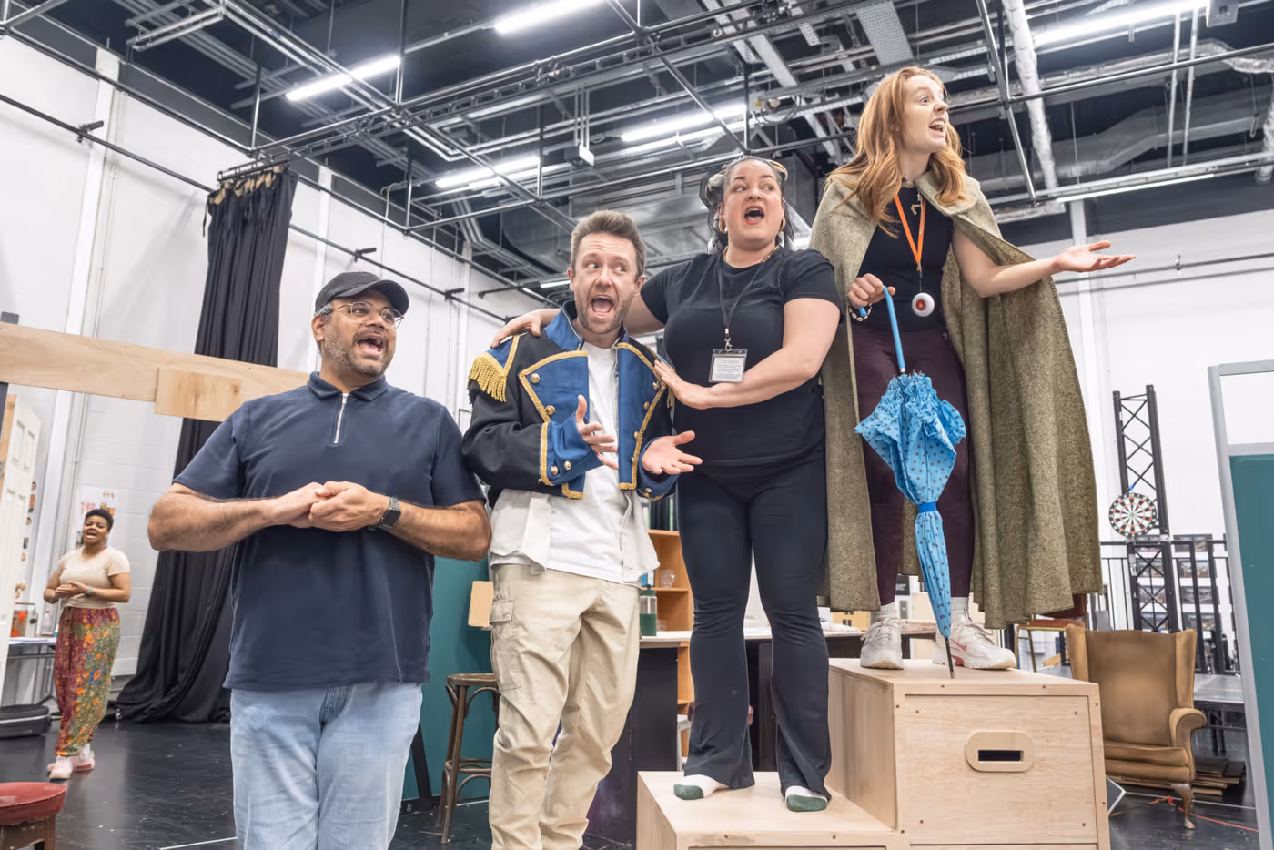Photos: BANK OF DAVE THE MUSICAL in Rehearsal  Image
