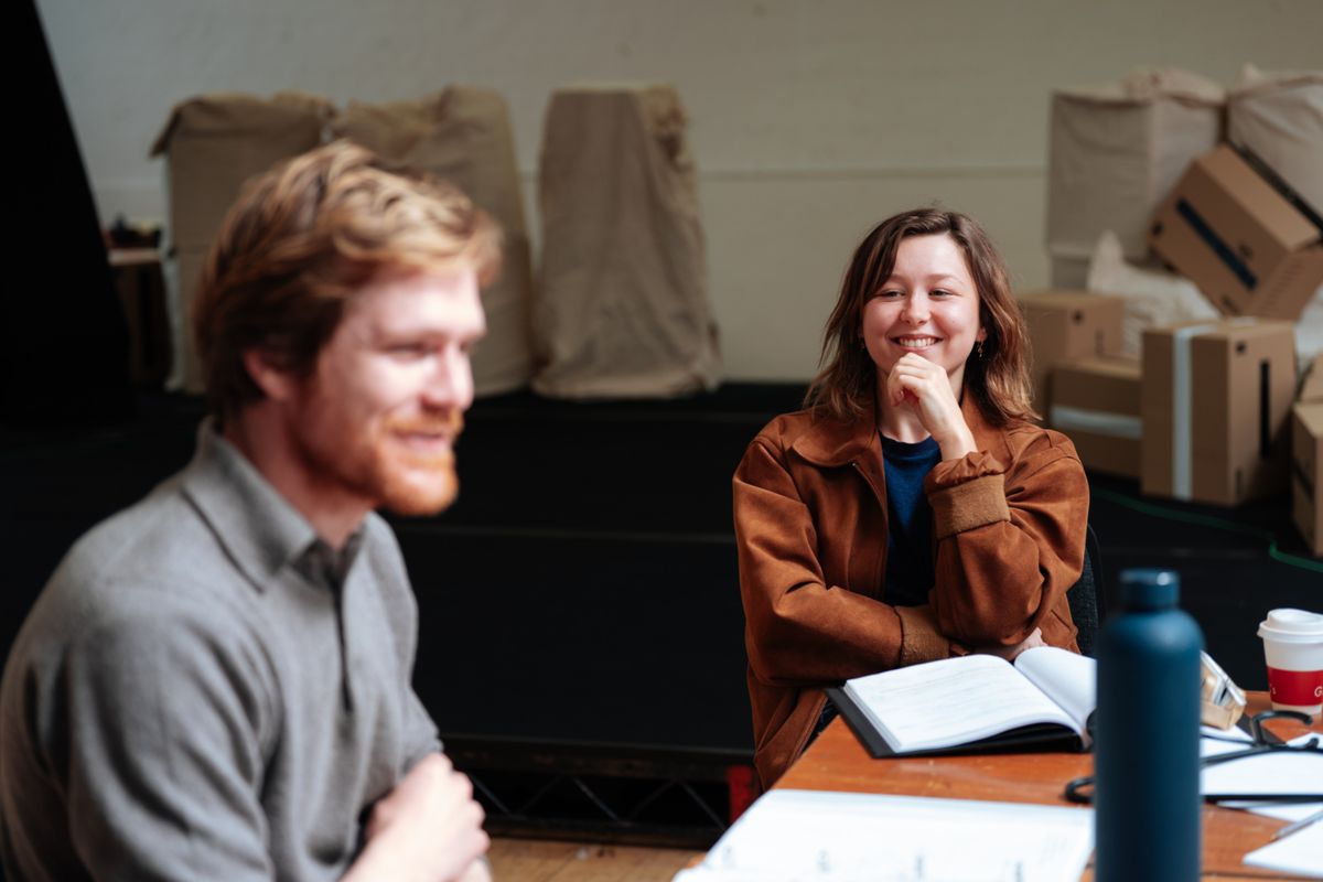 George Kemp and Liv Hill at 