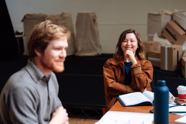 George Kemp and Liv Hill Photo