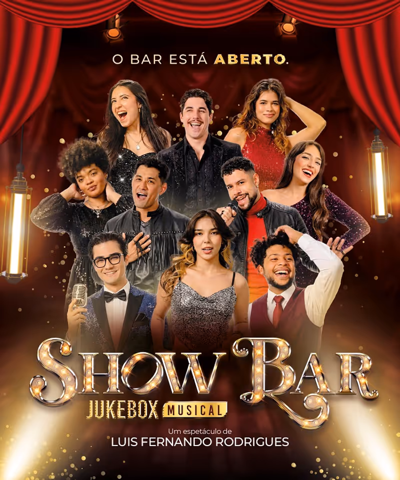 Raising the Curtain—and a Glass: From Broadway Vibes to Brazilian Hits SHOW BAR – JUKEBOX MUSICAL Opens in São Paulo Image