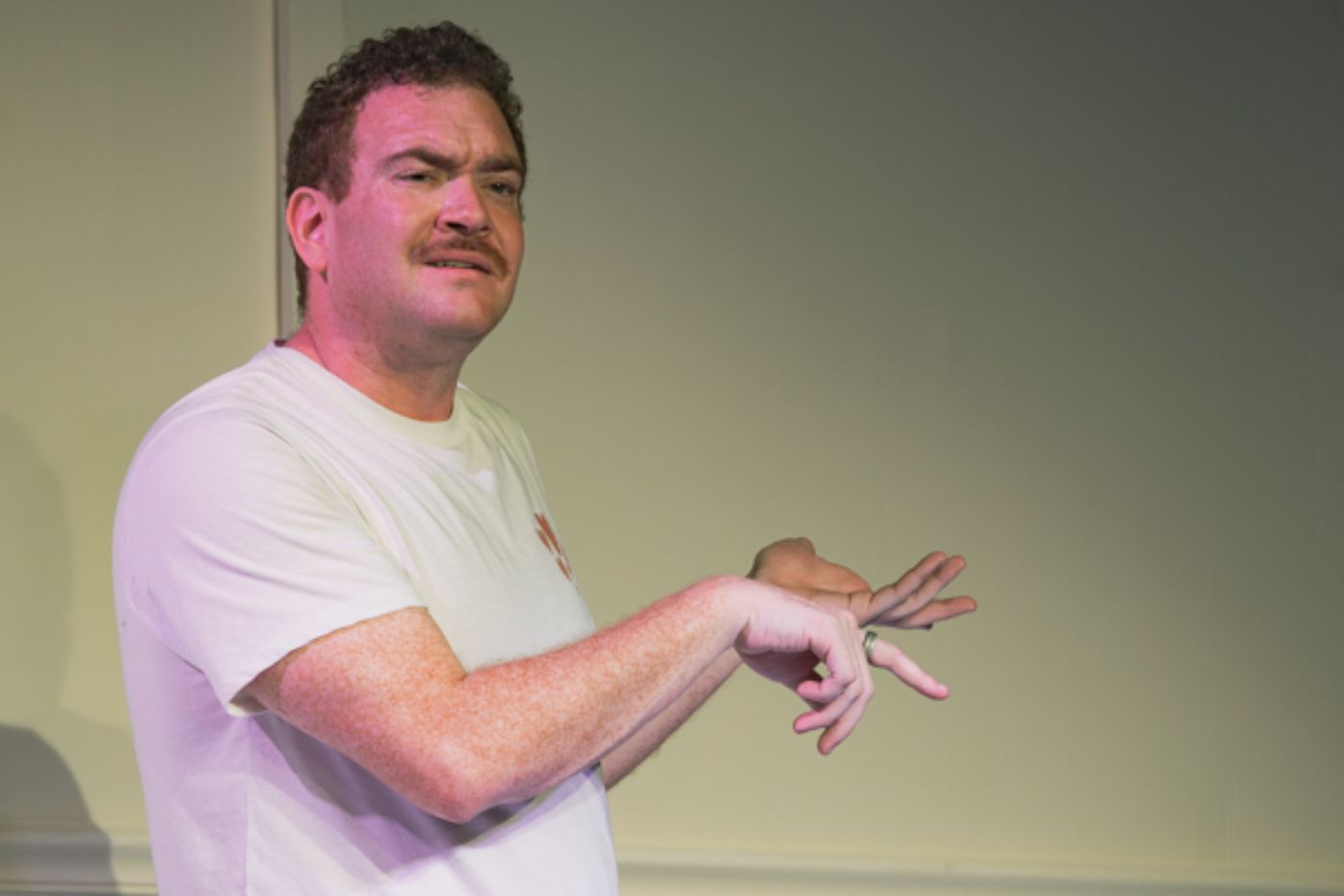 Photos: First look at Little Theatre Off Broadway’s BUYER & CELLAR Image