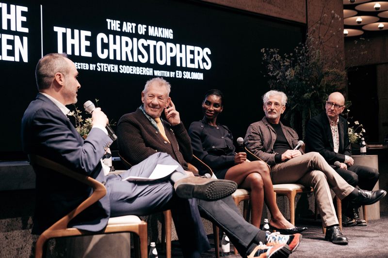 Photos: Ian McKellen, Michaela Coel Attend THE CHRISTOPHERS Art Conversation in New York — photo 1 of 10