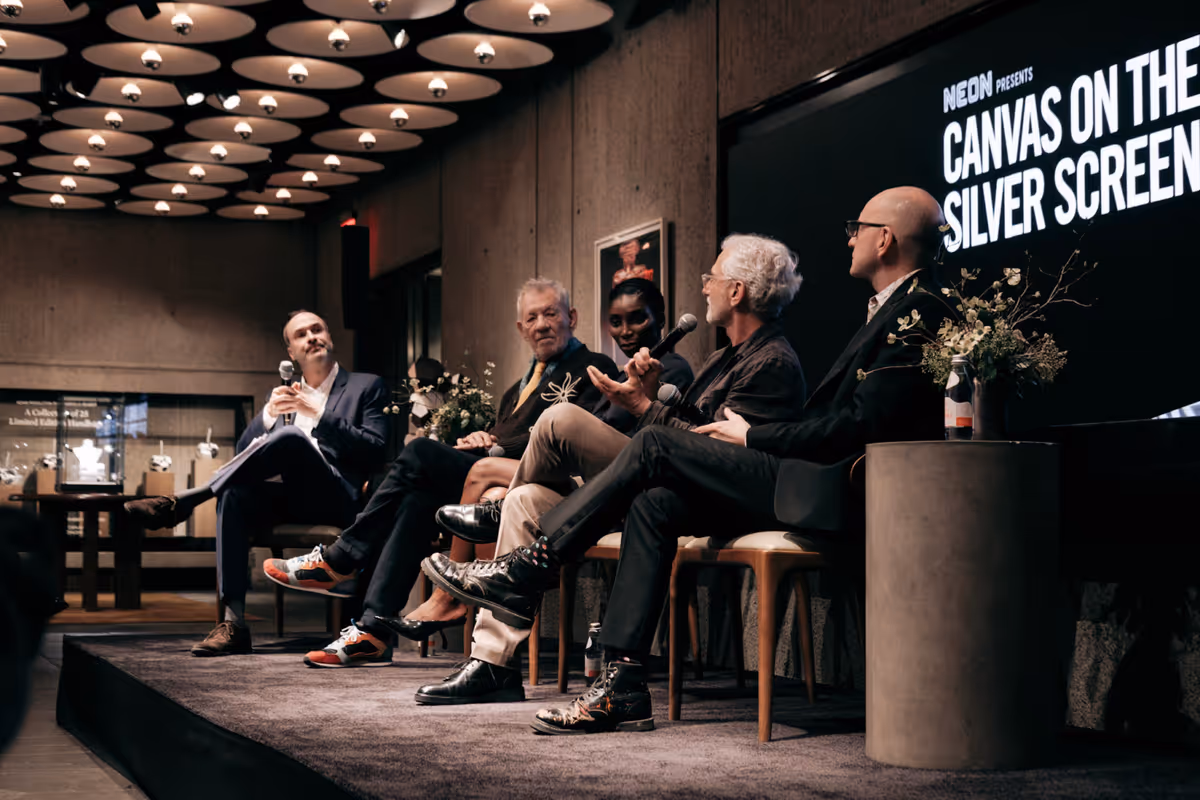 Steven Soderbergh at Photos: Ian McKellen, Michaela Coel Attend THE CHRISTOPHERS Art Conversation in New York