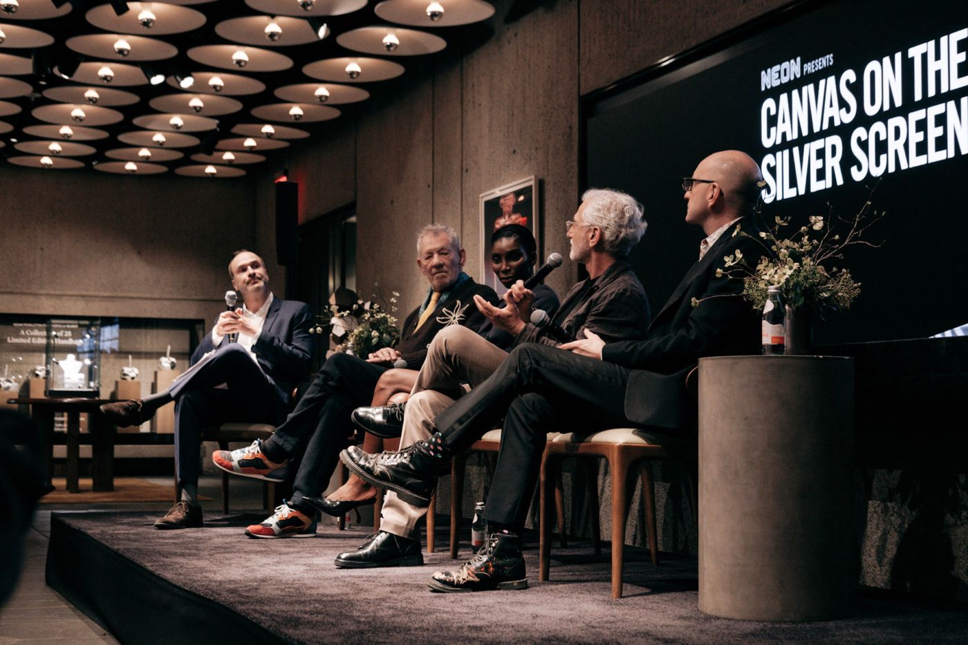 Photos: Ian McKellen, Michaela Coel Attend THE CHRISTOPHERS Art Conversation in New York  Image