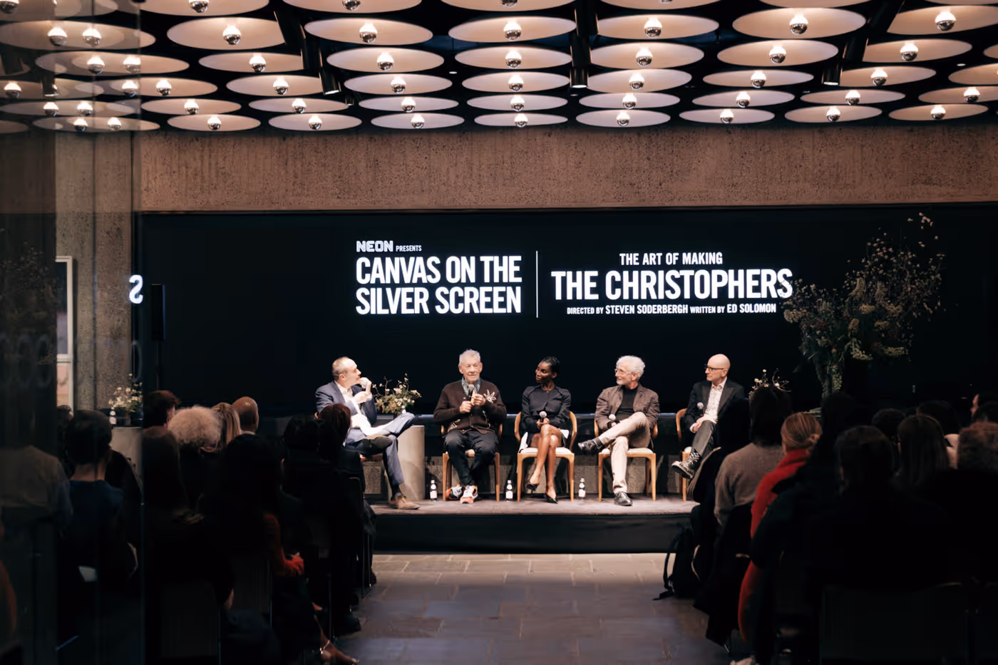Photos: Ian McKellen, Michaela Coel Attend THE CHRISTOPHERS Art Conversation in New York  Image