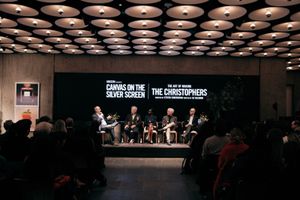 Andrew Goldstein, Ian McKellen, Michaela Coel, Ed Solomon, and Steven Soderbergh Photo