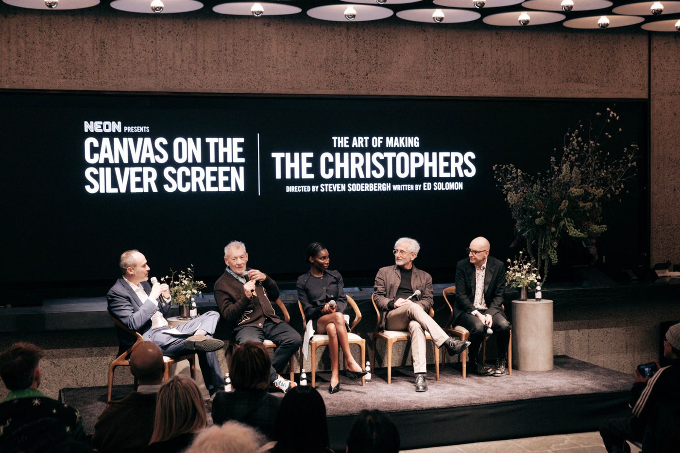 Photos: Ian McKellen, Michaela Coel Attend THE CHRISTOPHERS Art Conversation in New York  Image