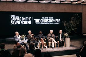 Andrew Goldstein, Ian McKellen, Michaela Coel, Ed Solomon, and Steven Soderbergh Photo
