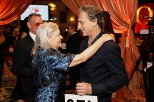 Sharon Gray and Lawrence Bender Photo