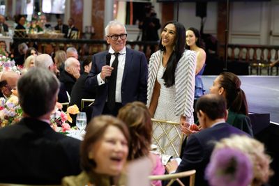 Wolfgang Puck and Gelila Assefa Puck Photo