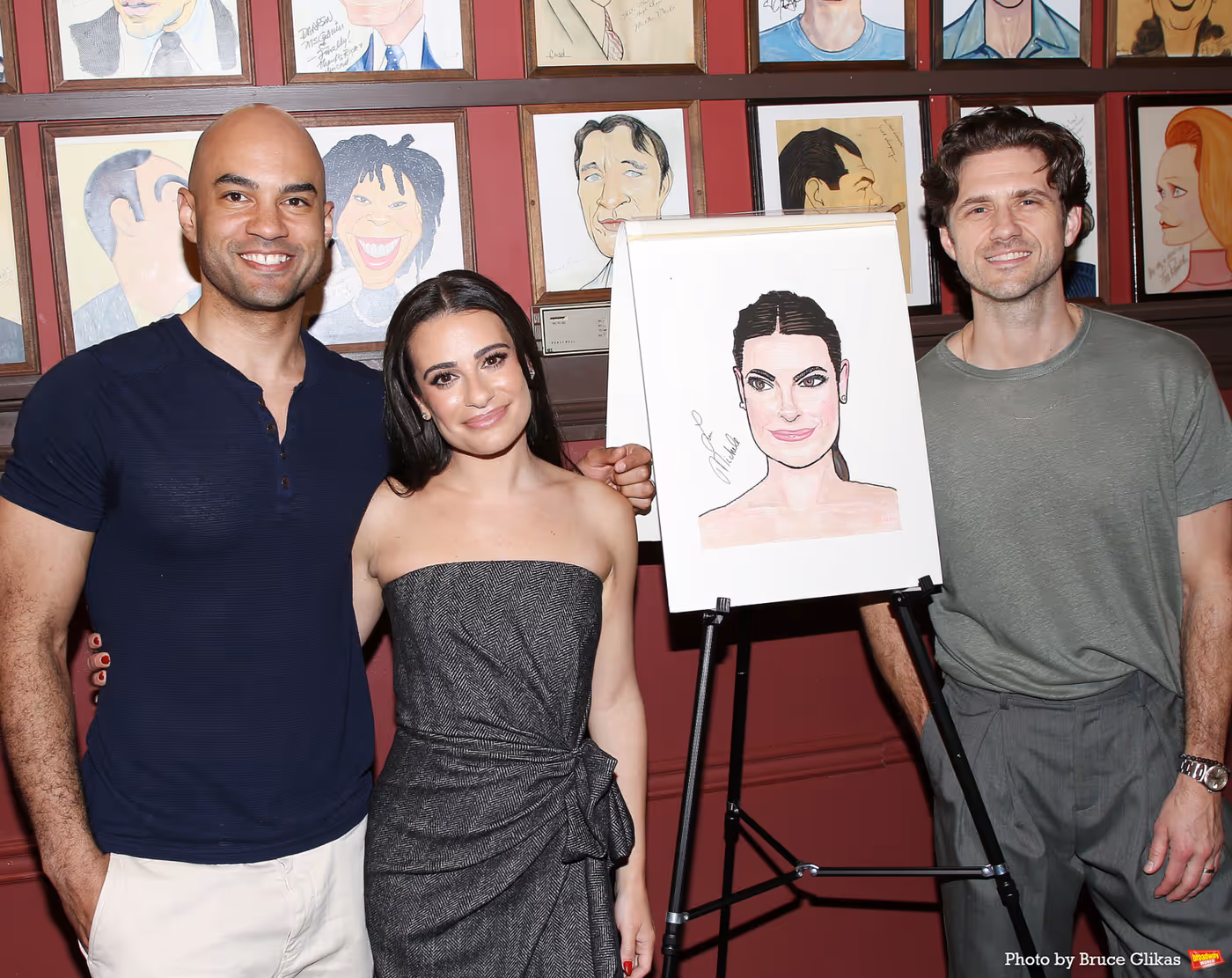 Photos: CHESS Star Lea Michele Receives Portrait at Sardi's Image