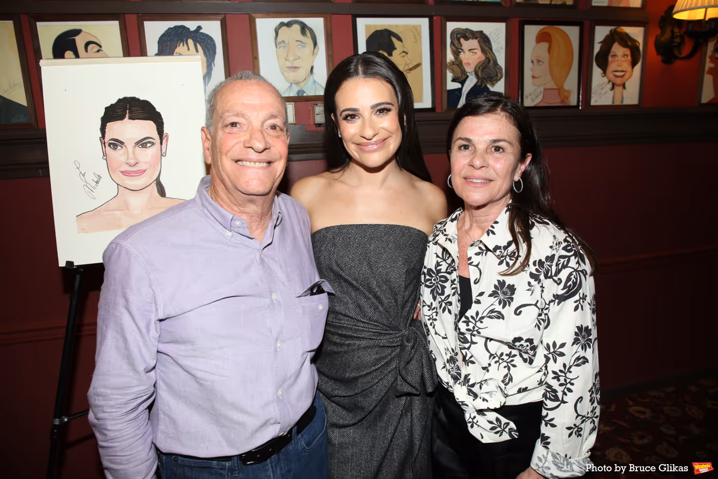 Photos: CHESS Star Lea Michele Receives Portrait at Sardi's Image