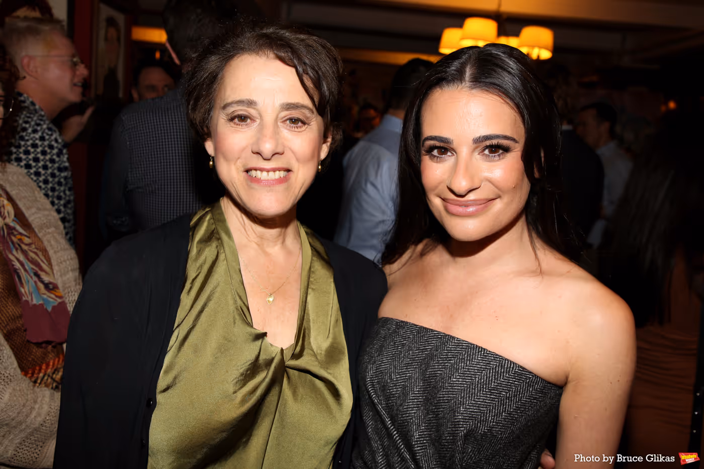 Photos: CHESS Star Lea Michele Receives Portrait at Sardi's Image