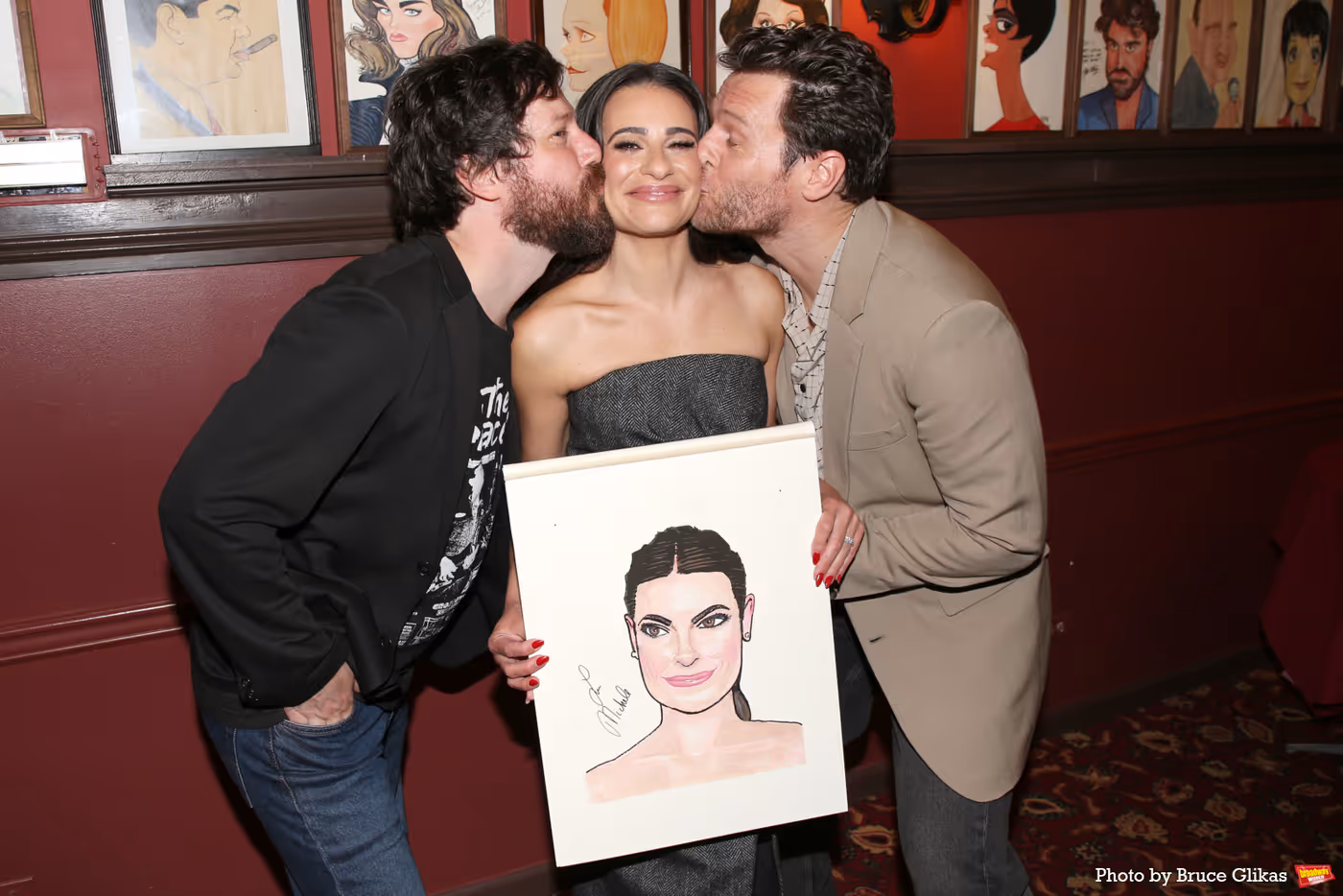 Photos: CHESS Star Lea Michele Receives Portrait at Sardi's Image