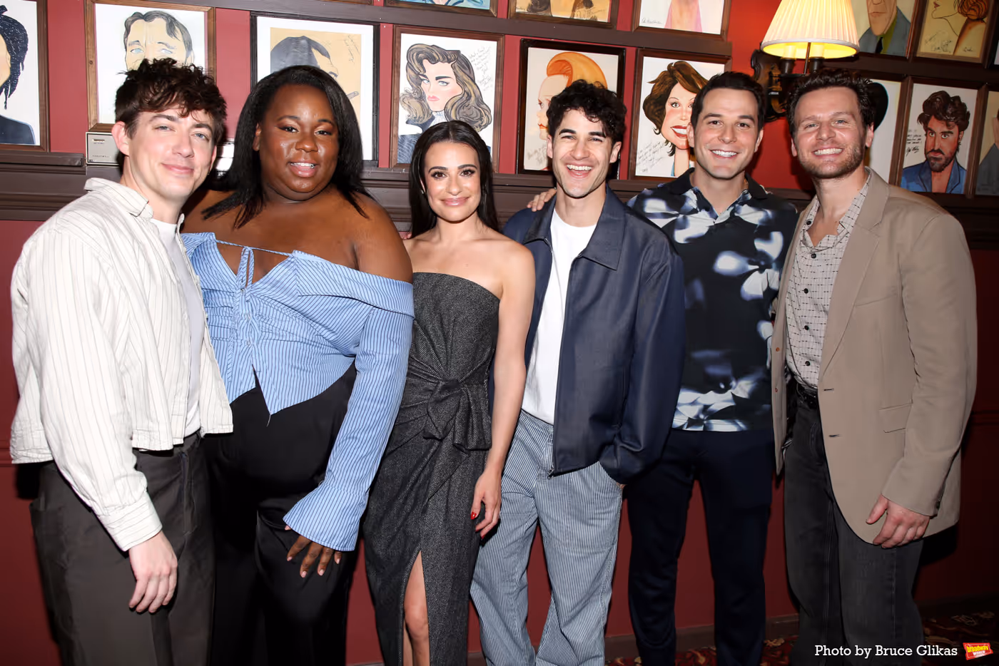 Photos: CHESS Star Lea Michele Receives Portrait at Sardi's Image