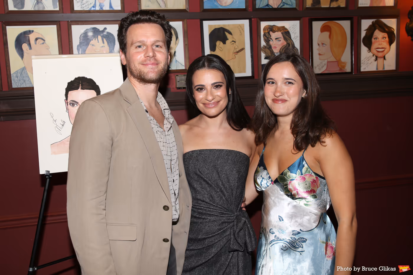 Photos: CHESS Star Lea Michele Receives Portrait at Sardi's Image