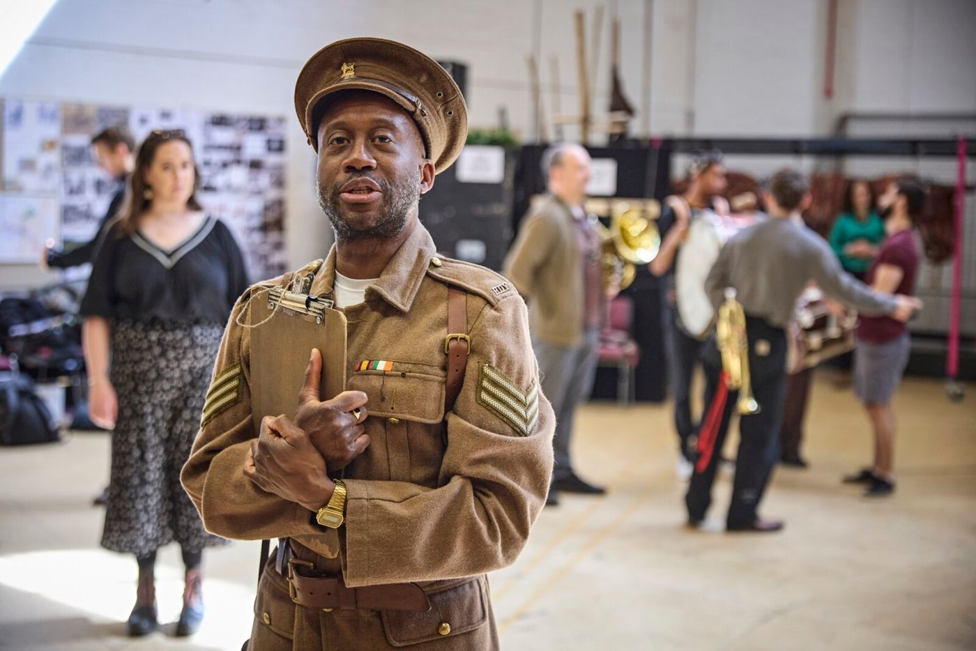 Photos: WAR HORSE in Rehearsal at the National Theatre  Image