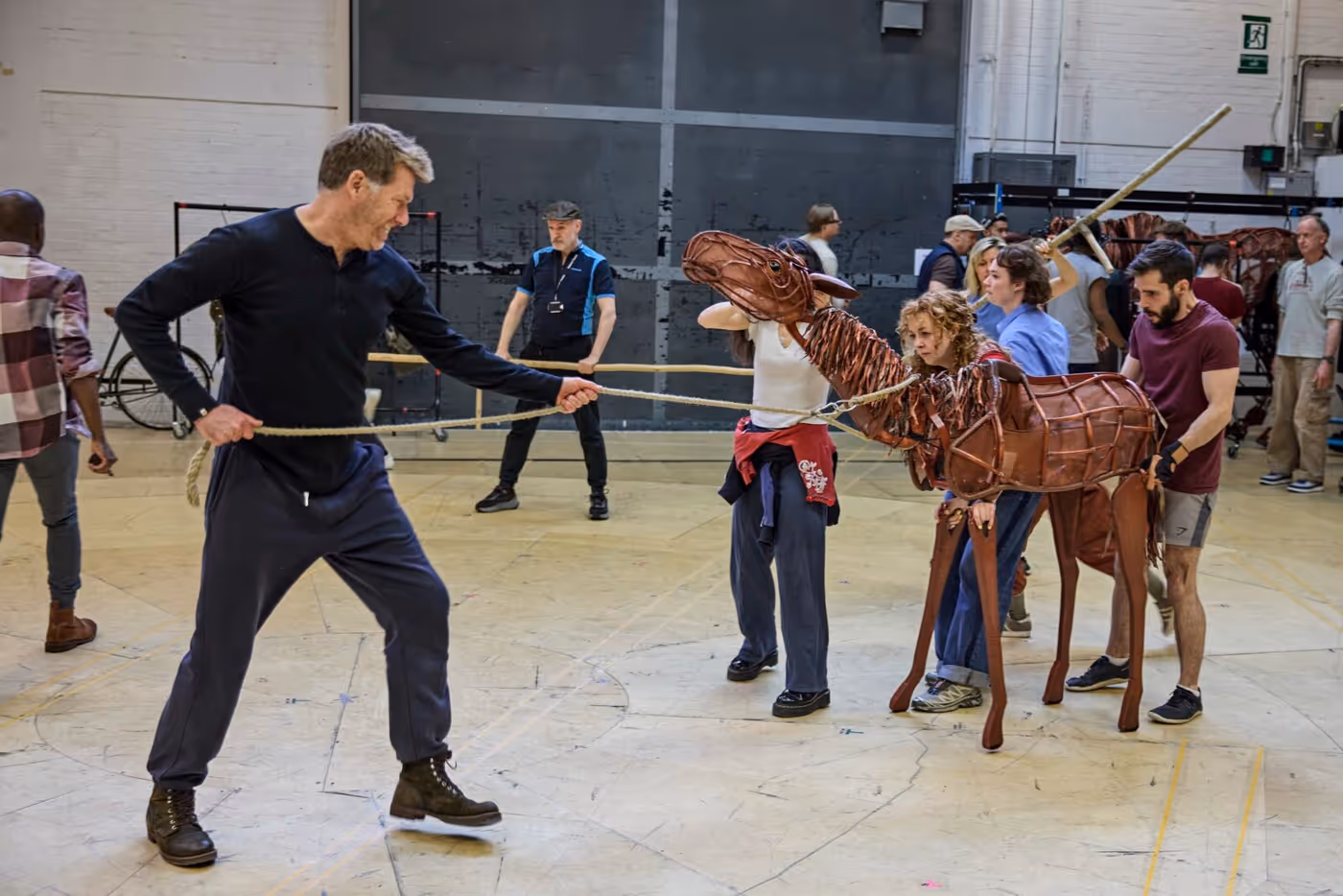 Photos: WAR HORSE in Rehearsal at the National Theatre  Image