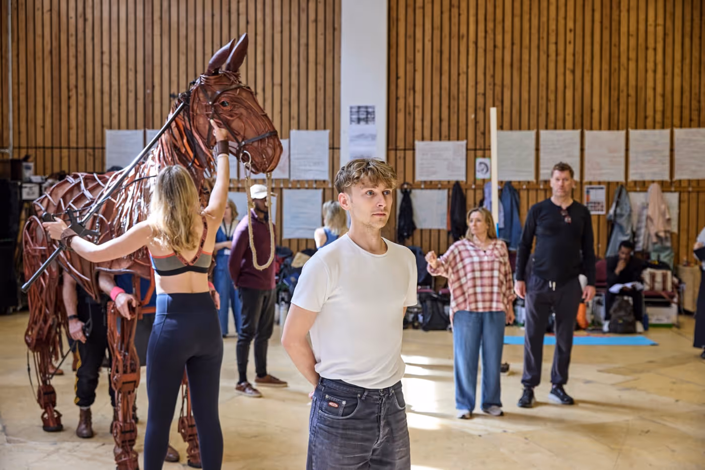 Photos: WAR HORSE in Rehearsal at the National Theatre  Image