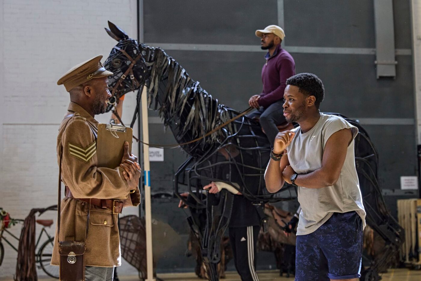 Photos: WAR HORSE in Rehearsal at the National Theatre  Image