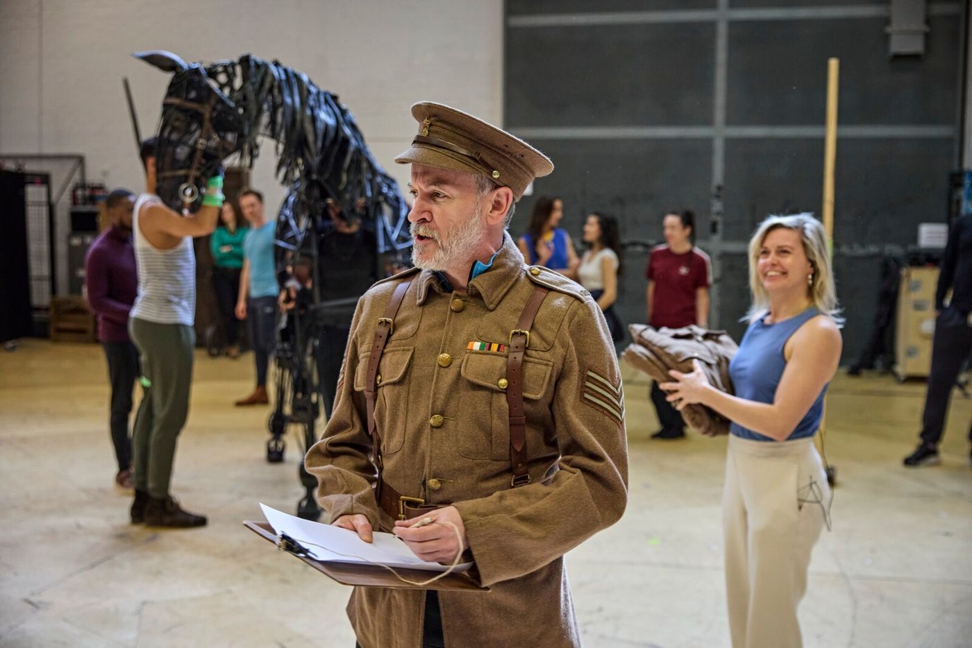 Photos: WAR HORSE in Rehearsal at the National Theatre  Image