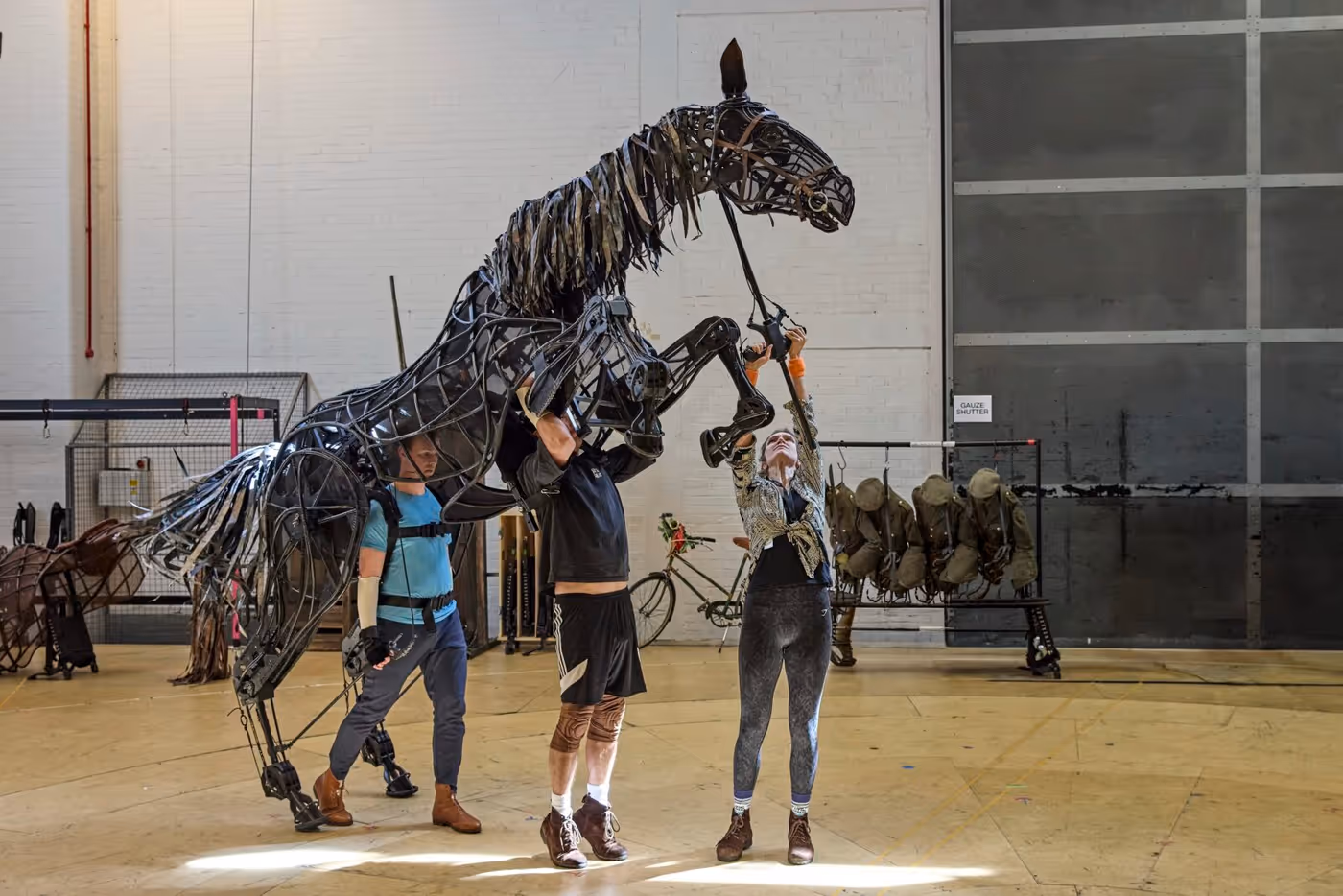 Photos: WAR HORSE in Rehearsal at the National Theatre  Image
