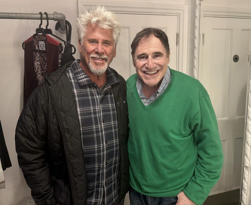 Photos: SPIN CITY Co-Stars Barry Bostwick and Richard Kind Reunite Backstage at THE PRODUCERS — photo 1 of 2