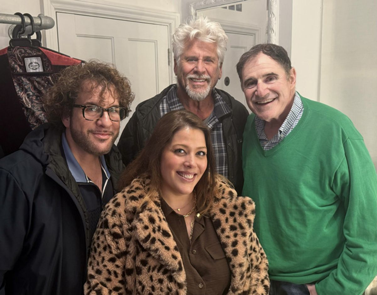 Barry Bostwick, Richard Kind, Debbie Wileman, and Scott Stander at 