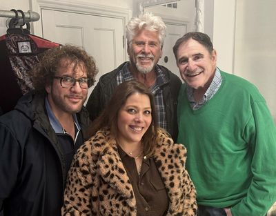 Barry Bostwick, Richard Kind, Debbie Wileman, and Scott Stander Photo