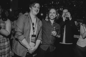 Giles Thomas, John Patrick Elliott and Ed Stambollouian Photo