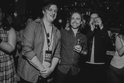 Giles Thomas, John Patrick Elliott and Ed Stambollouian Photo