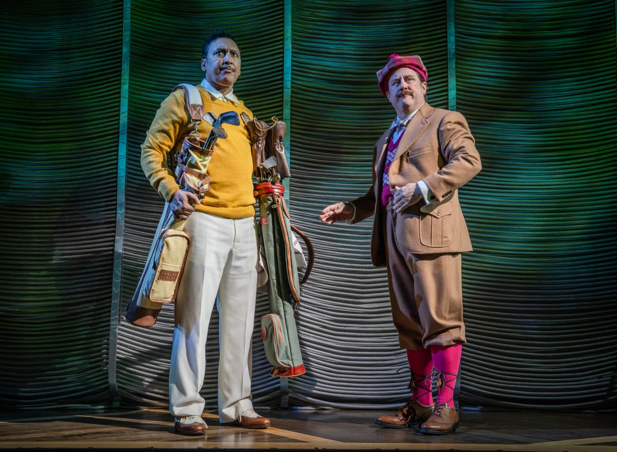 Aasif Mandvi and ? at 