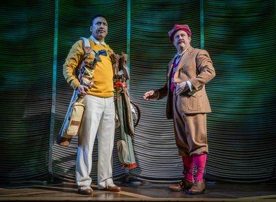 Aasif Mandvi and ? Photo