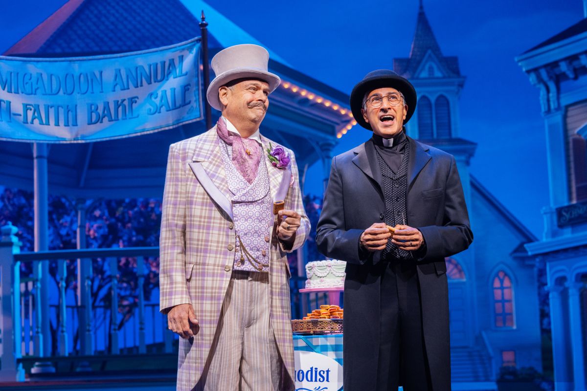 Brad Oscar, Maulik Pancholy at 