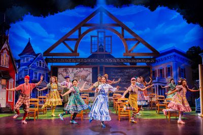 Isabelle McCalla and the Company of Schmigadoon Photo