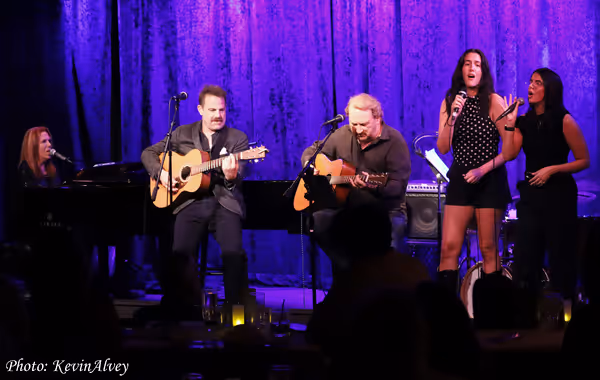 Victoria Shaw, Paul Adelstein, Gary Burr, Ava Locknar, Ruby Locknar Photo