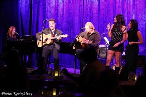 Victoria Shaw, Paul Adelstein, Gary Burr, Ava Locknar, Ruby Locknar Photo