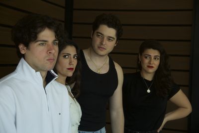 Donovan Counts, Sara Romanello, Dante Palminteri, and Isabella Bertoni Photo