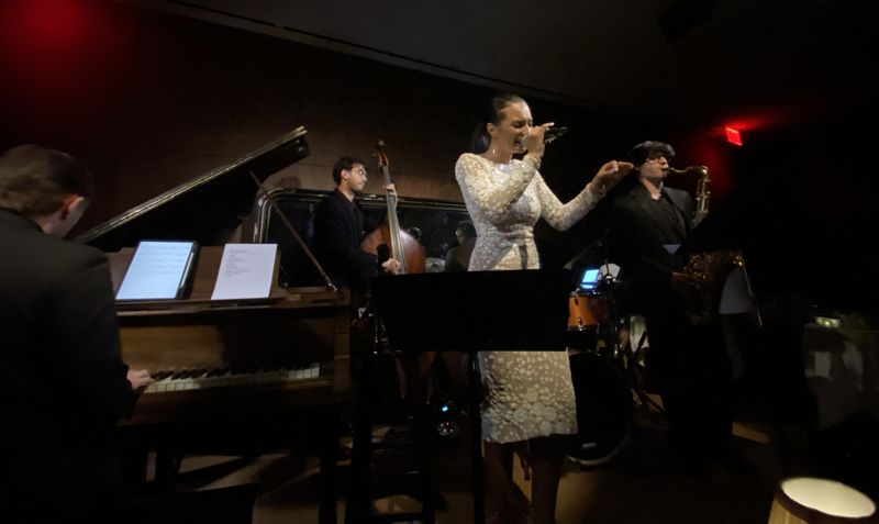 Review: Thoughtful Artistry at THE BLCK MADONNA's CD Release Event at Baretto New York Image