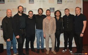 Russell Brown (Music Coordinator), Jonathan Brenner and tonights band that includes-  Photo