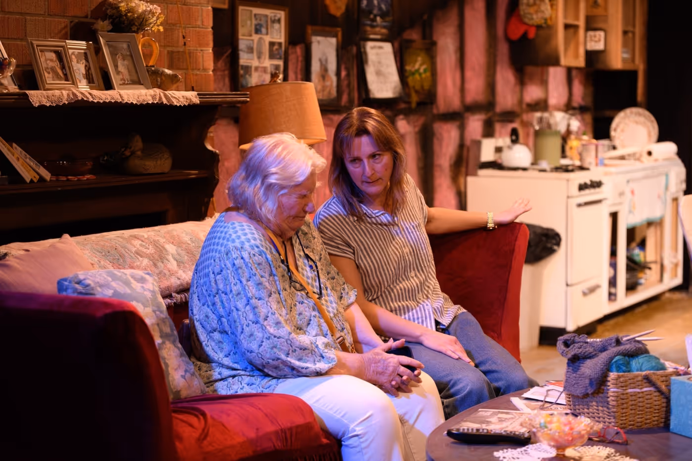 Photos: Anne Sheridan Smith and Kathy Ruhl in 'NIGHT MOTHER at Redtwist Theatre Image