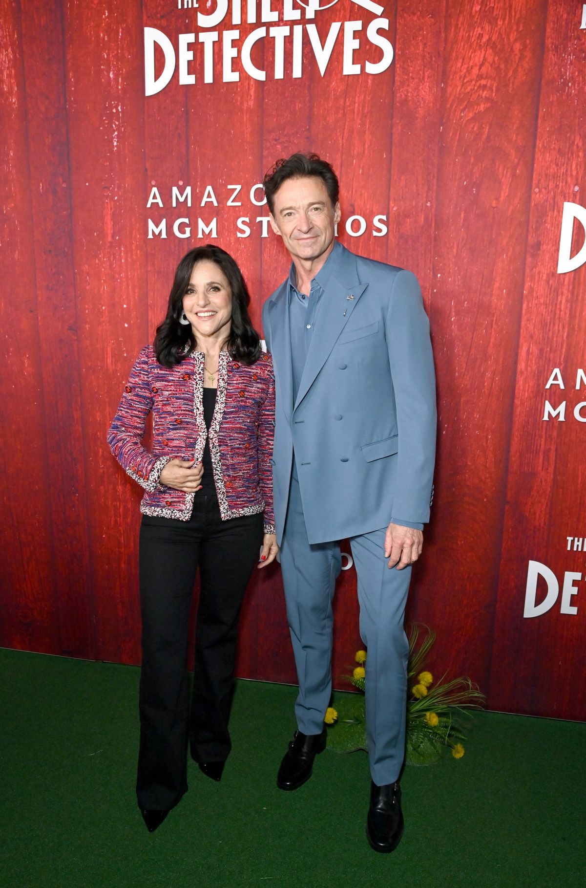 Julia Louis-Dreyfus and Hugh Jackman  at 