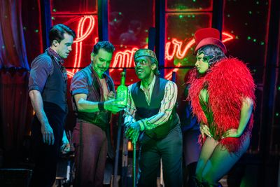 Christian Douglas, Ricky Rojas, Megan Thee Stallion, André Ward Photo