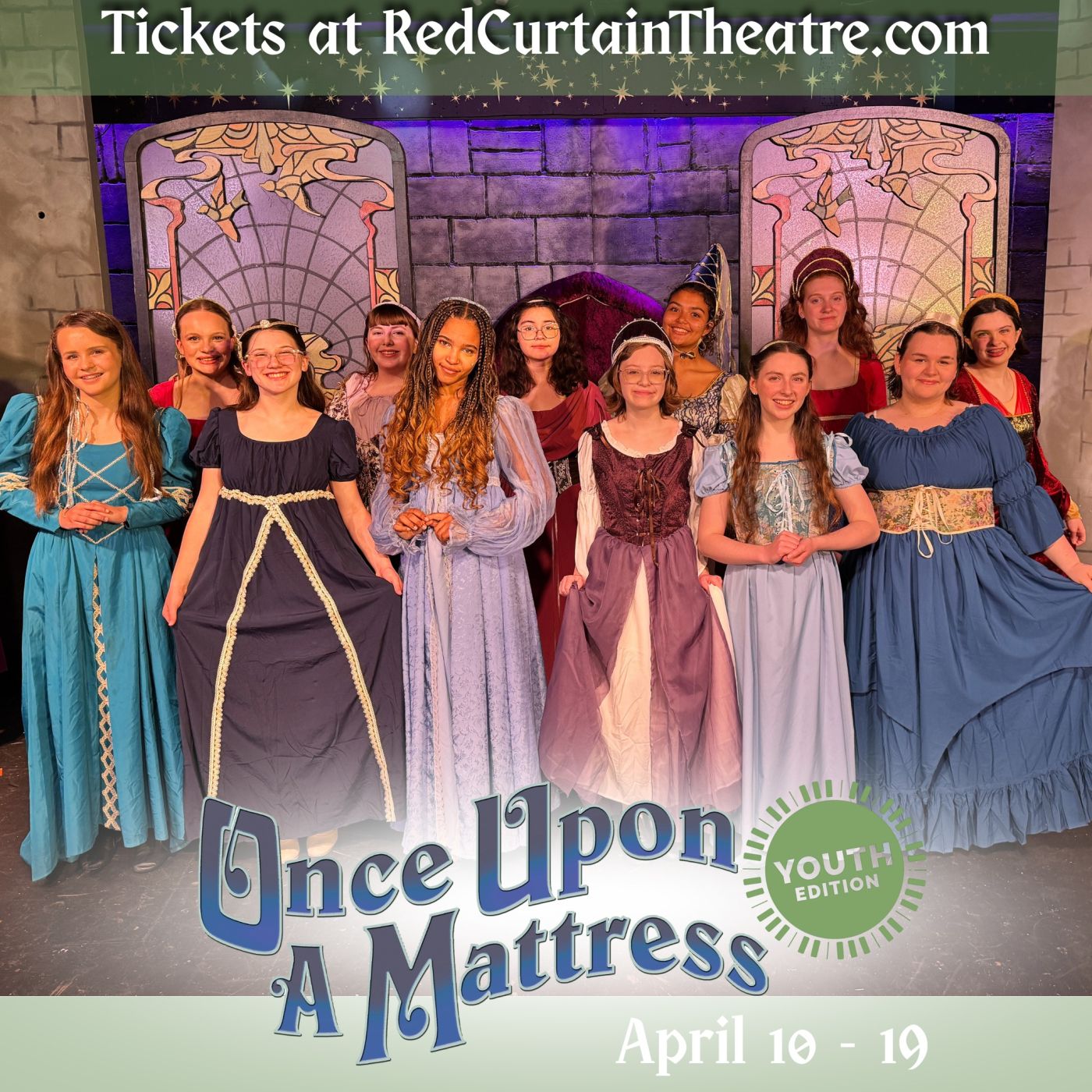 Review: ONCE UPON A MATTRESS: YOUTH EDITION at Red Curtain Theatre  Image