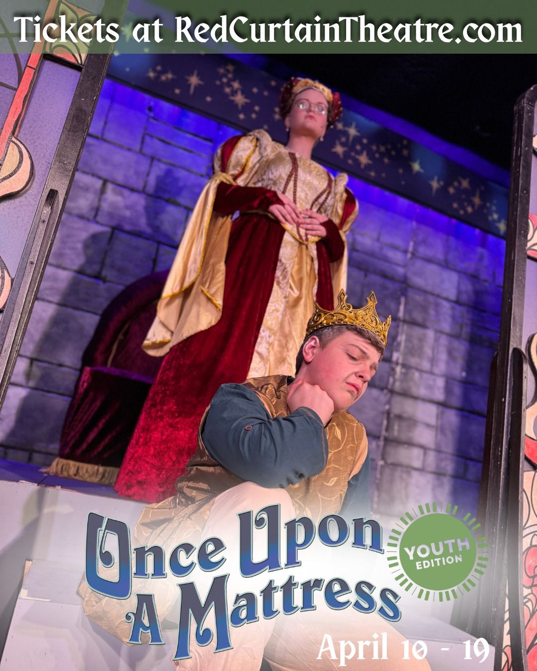 Review: ONCE UPON A MATTRESS: YOUTH EDITION at Red Curtain Theatre  Image
