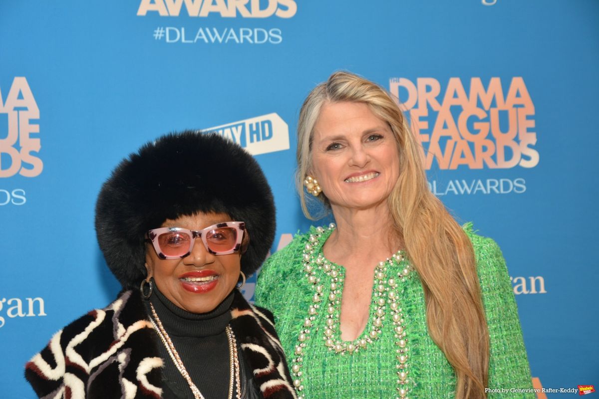 Irene Gandy and Bonnie Comley at Photos: Corbin Bleu, Natalie Venetia Belcon & More at 2026 Drama League Awards Nominations