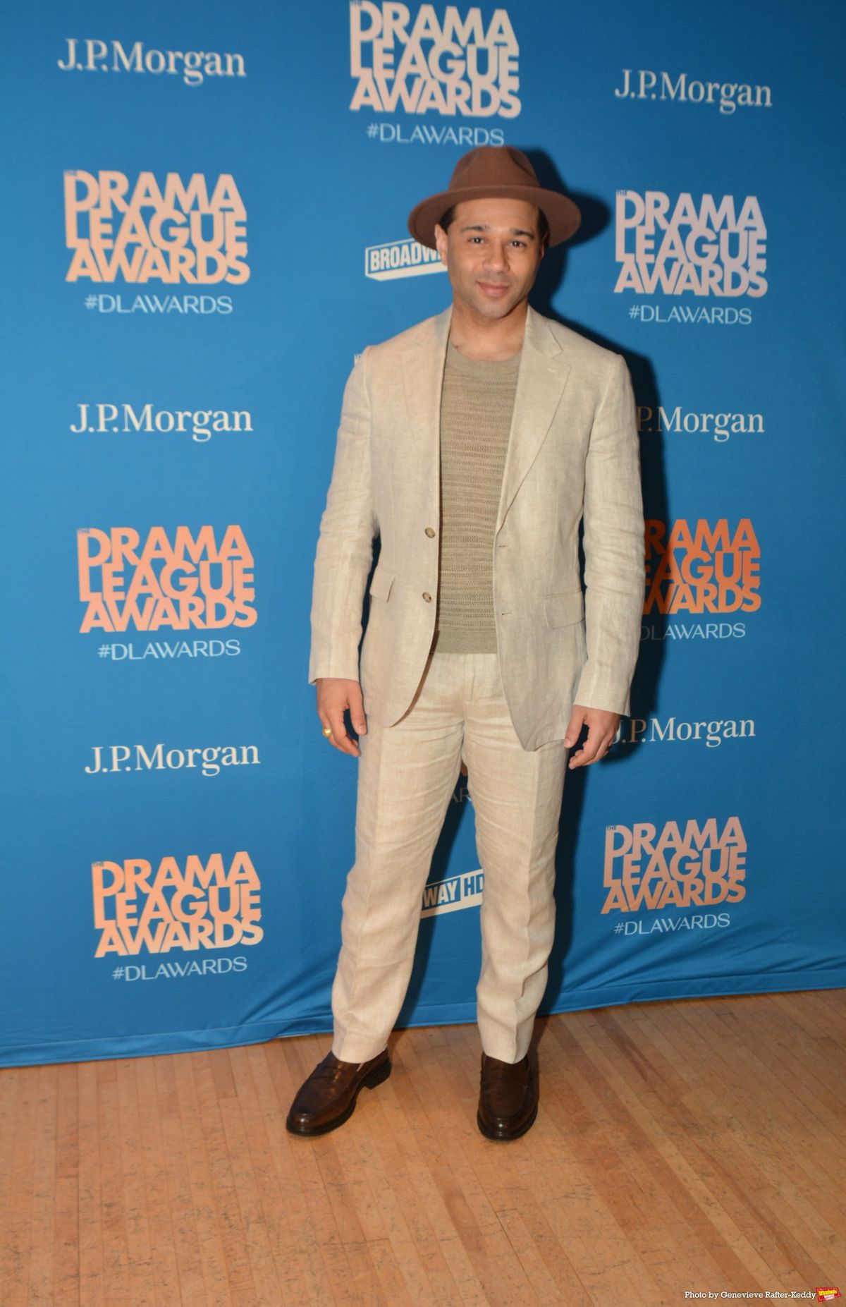 Corbin Bleu at Photos: Corbin Bleu, Natalie Venetia Belcon & More at 2026 Drama League Awards Nominations