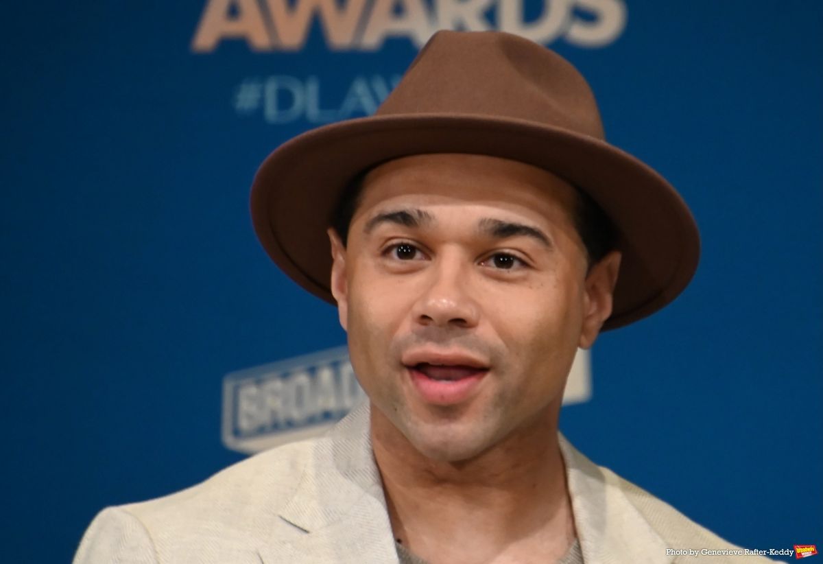 Corbin Bleu at Photos: Corbin Bleu, Natalie Venetia Belcon & More at 2026 Drama League Awards Nominations