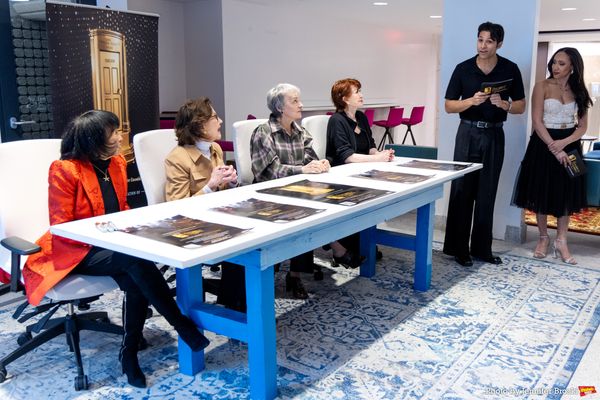 Baayork Lee, Kelly Bishop, Priscilla Lopez, Donna McKechnie, Xavi Soto Burgos, Jasmin Photo